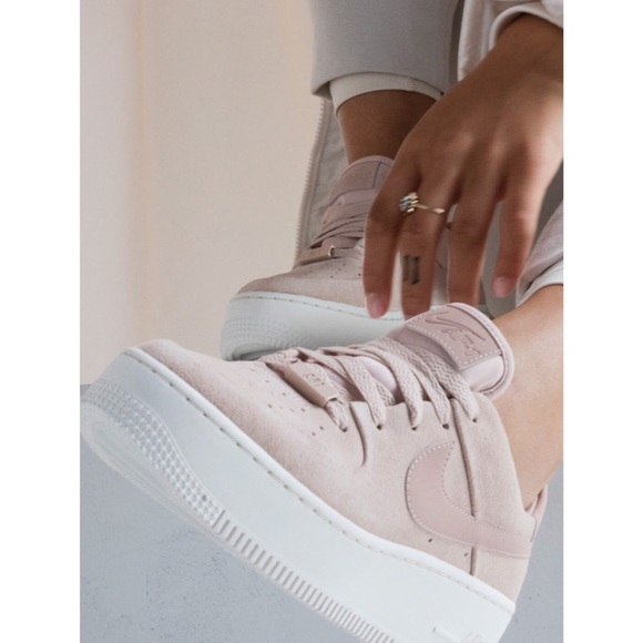 nike air force 1 sage low rose